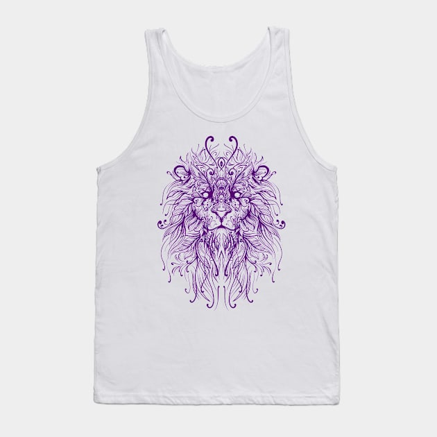 LION ORNAMENTAL Tank Top by Tuye Project